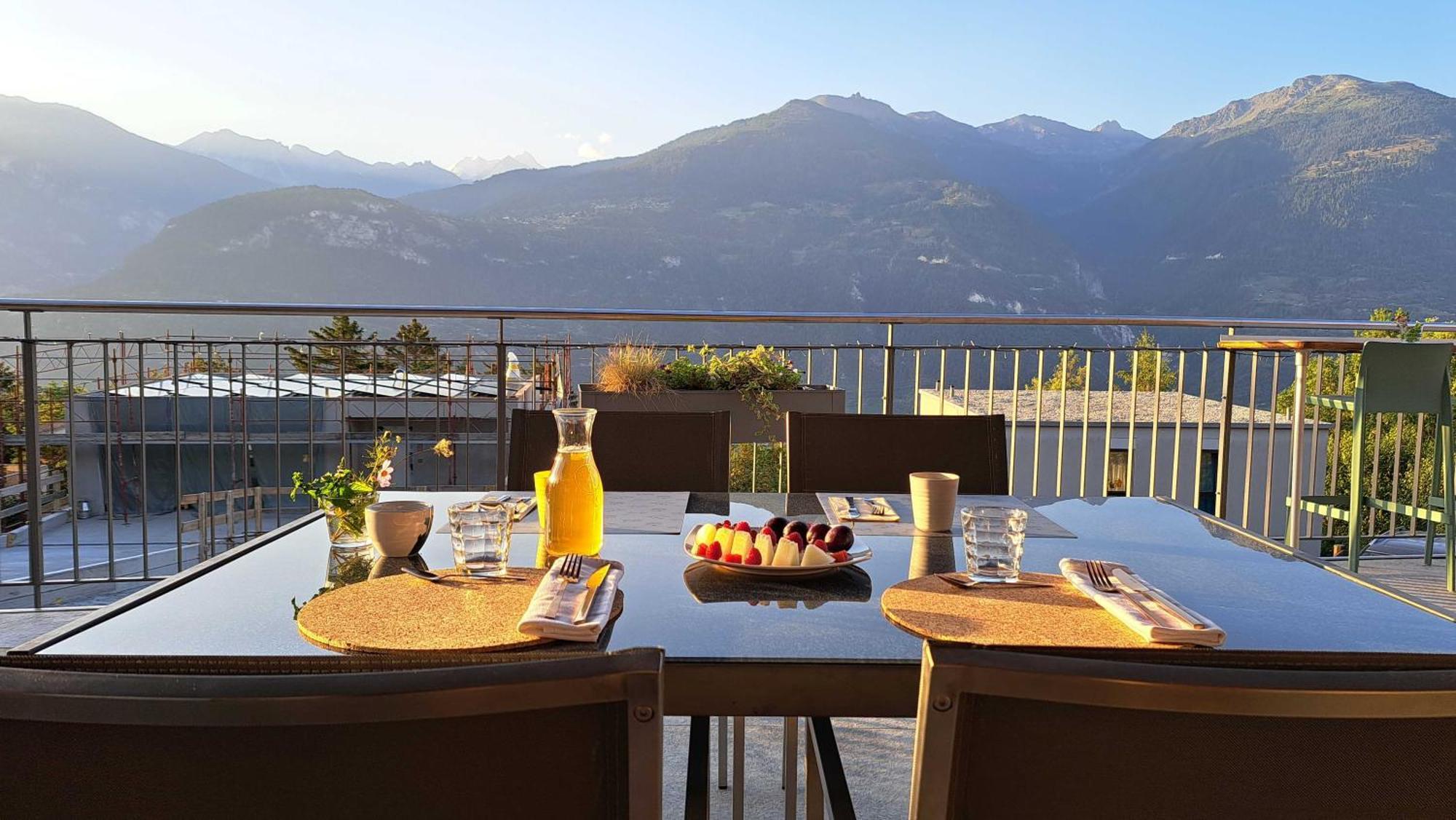 Chalet Diognysos B&B, Boutique Hotel & Wellness 克莱恩 蒙塔纳 外观 照片